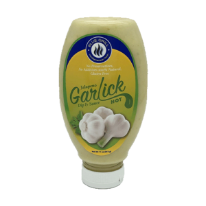 blue grill foods jalapeno garlick garlic sauce